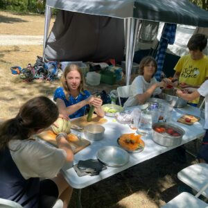 Préparation du repas